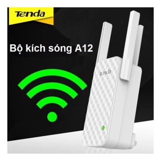Hình ảnh Bộ Kích Sóng Repeater Wifi Tenda A12 - 3 anten - Hàng Nhập Khẩu - Bảo Hành 12 Tháng