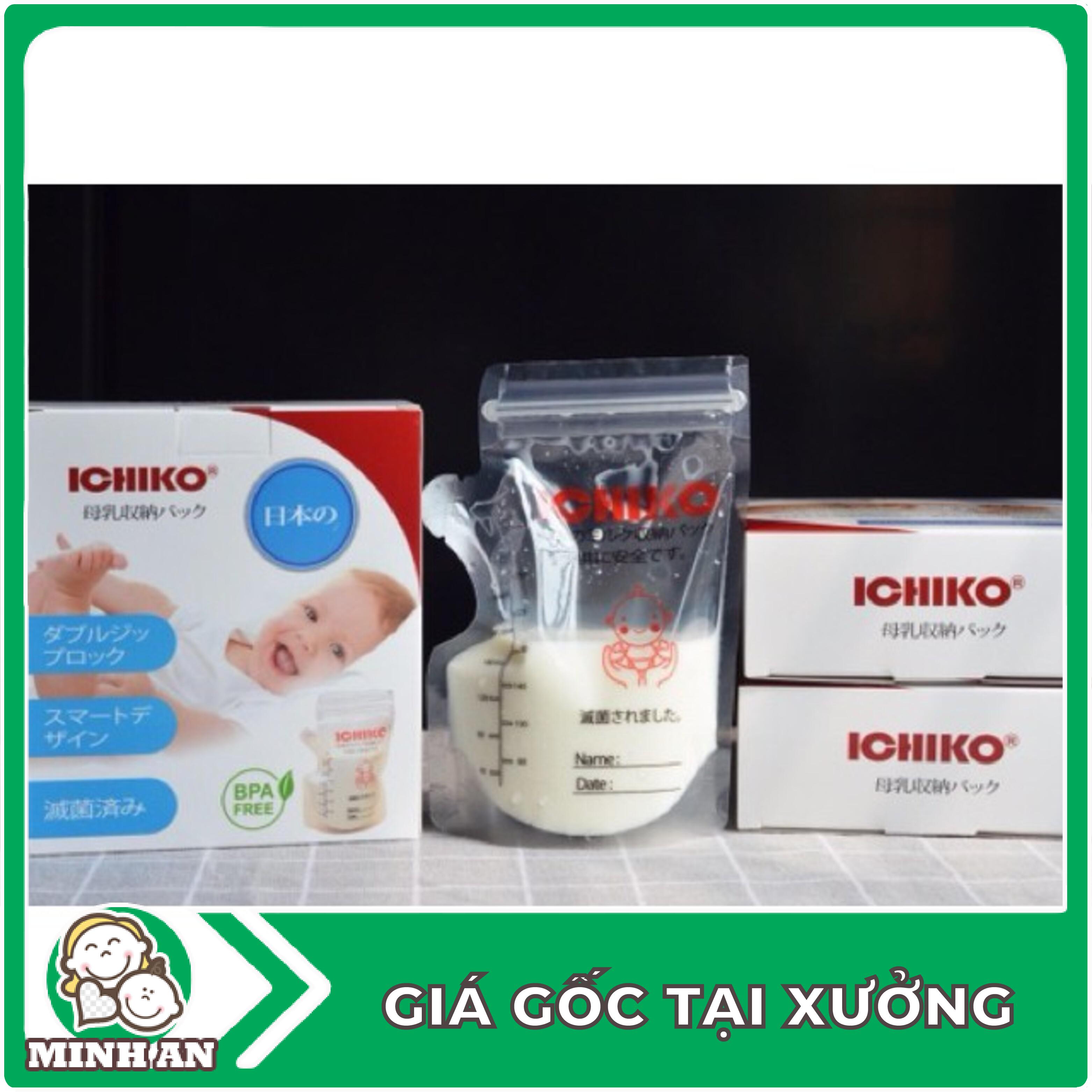 Bộ Túi Trữ Sữa Nhật Bản ICHIKO 250ml - Tiện lợi, an toàn bảo quản ngăn lạnh #2
