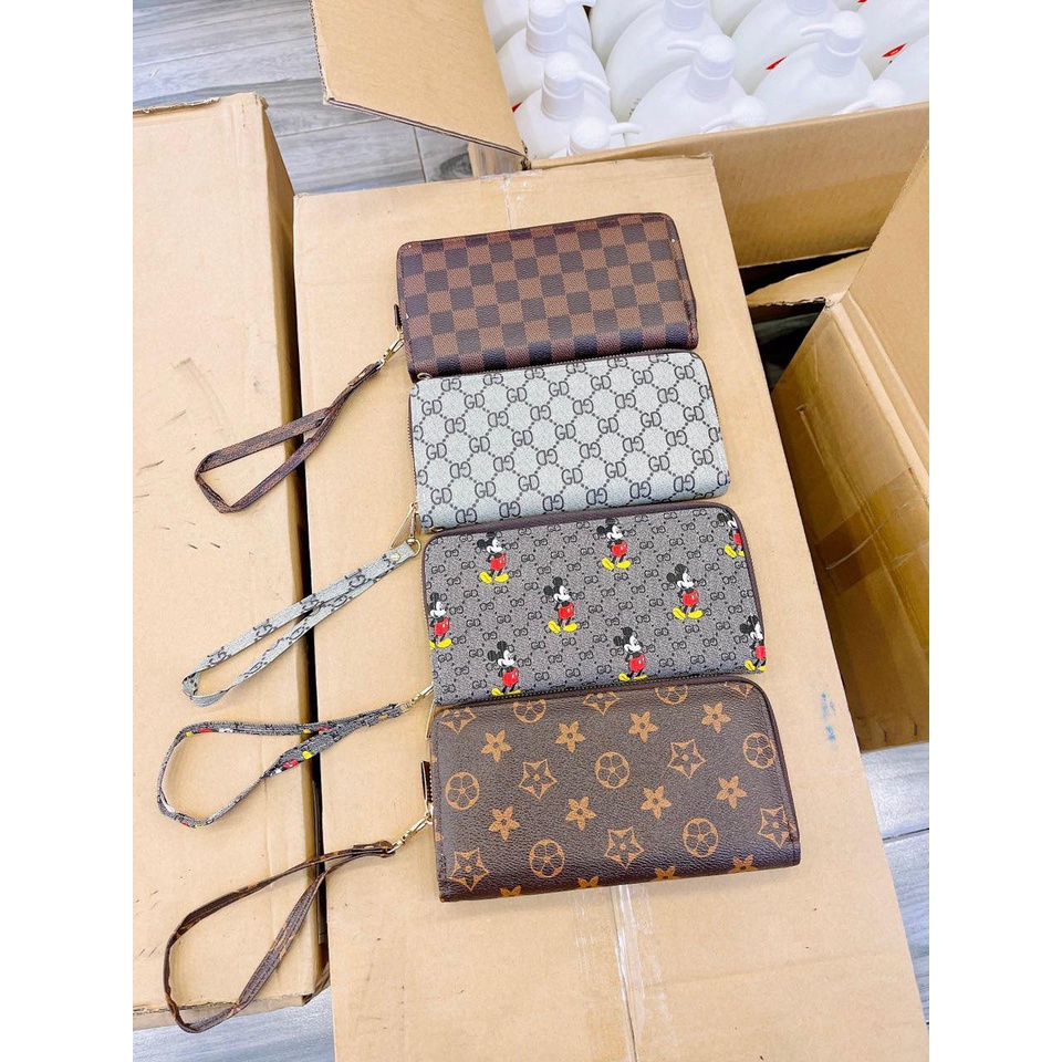 Ví dài cầm tay nhiều ngăn 💖FREESHIP💖,4 màu như ảnh