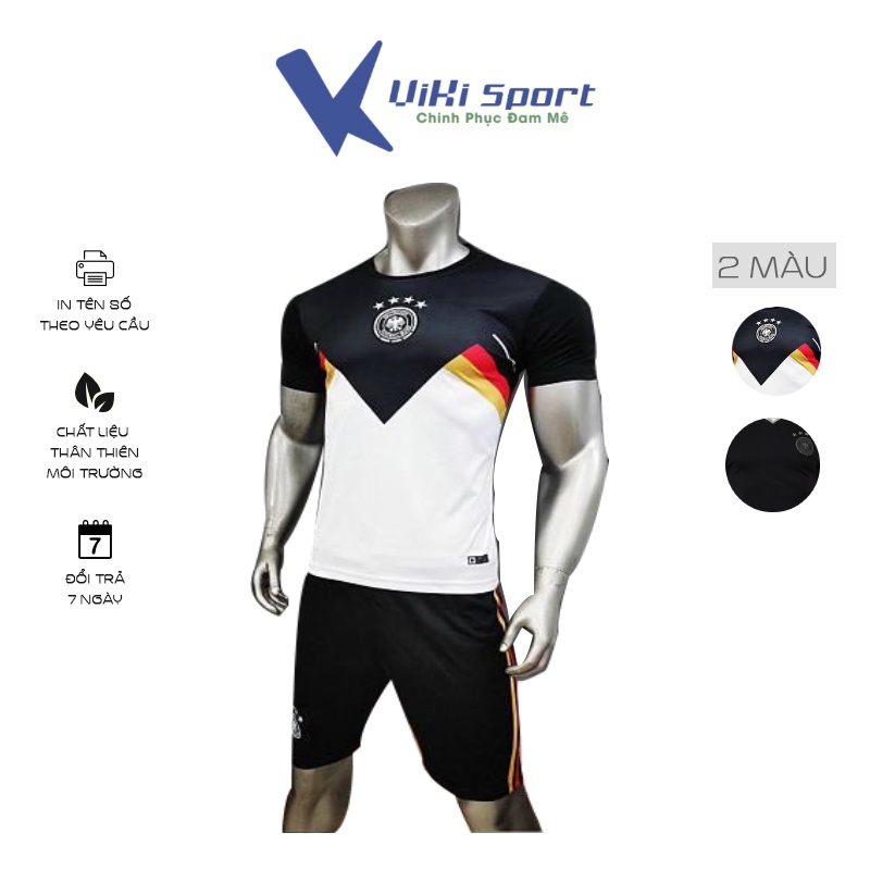 Bộ quần áo bóng đá tuyển Đức 2022 dành cho người lớn  - Viki Sport