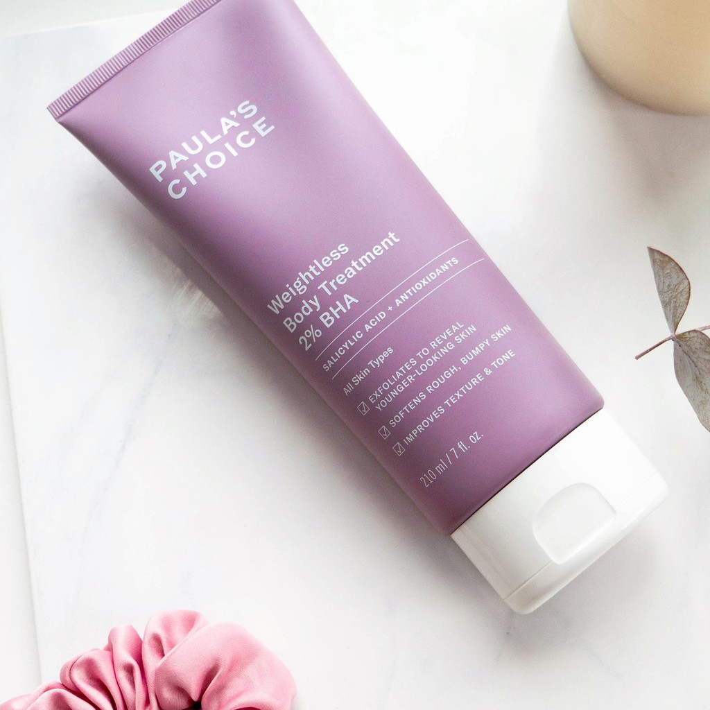 Kem dưỡng thể trị viêm lỗ chân lông chứa 2% BHA Paula's Choice Weightless Body Treatment 2% BHA 210ml 5700 #3