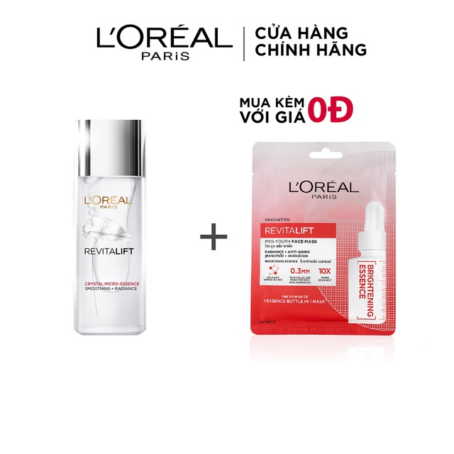 Dưỡng Chất Sáng Mướt Da L'Oreal Paris Crystal Micro Essence 65ml #5