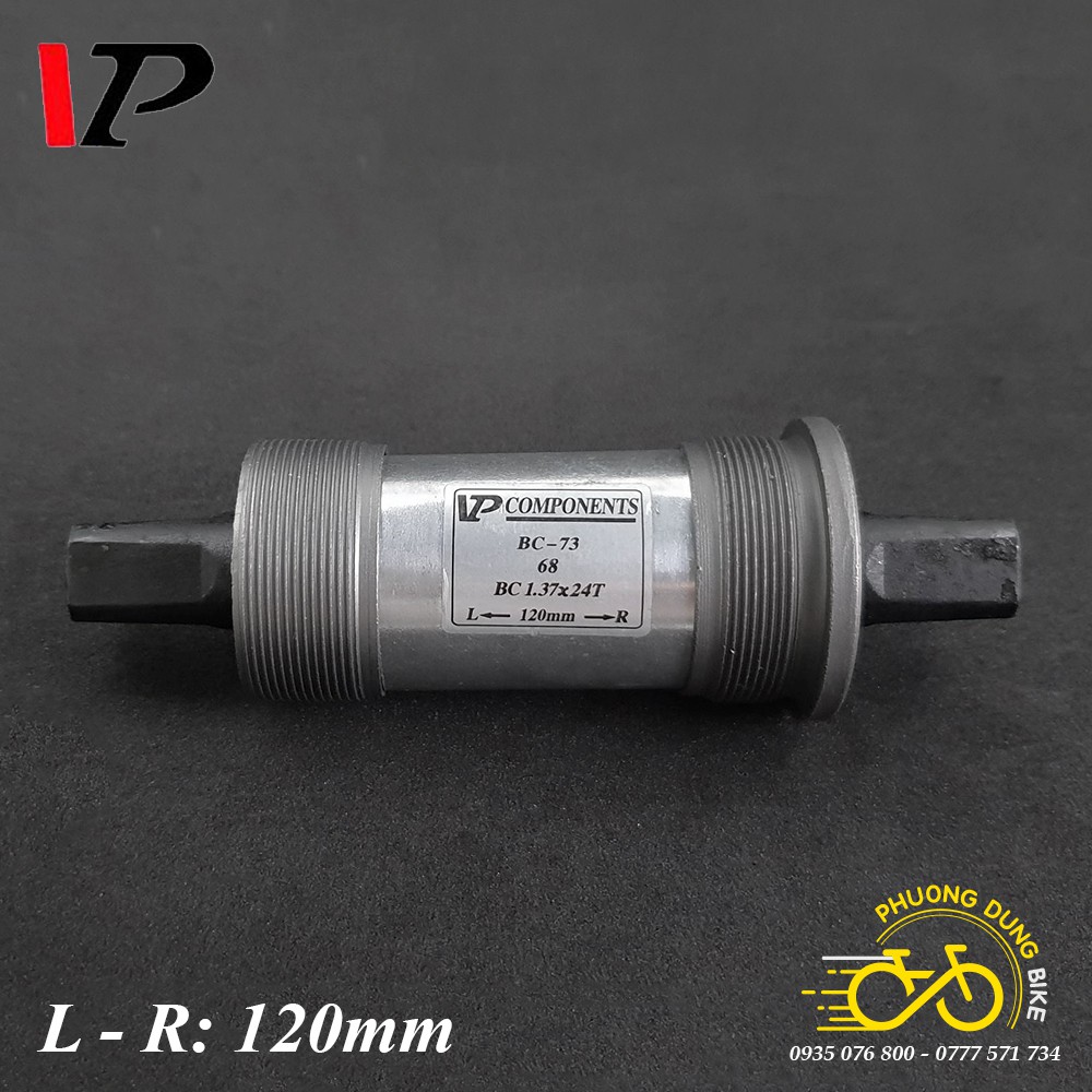 Trục giữa cốt vuông xe đạp VP-BC73 120mm