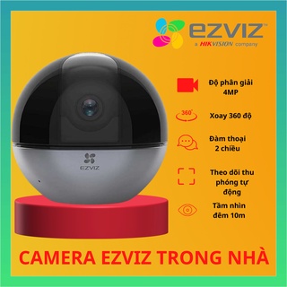 Hình ảnh Camera Xoay IP WIFI 4M 2K EZVIZ C6W quay quét 360 độ Chính Hãng, bảo hành 24 tháng
