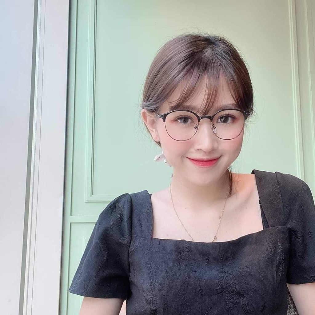Gọng kính cận tròn kim loại thời trang nữ Lilyeyewear 2736 nhiều màu #8