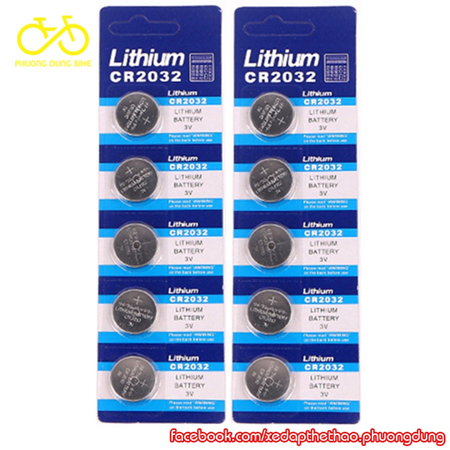 Pin Lithium CR2032 cho đồng hồ xe đạp
