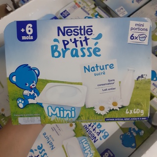 Hình ảnh Sữa chua Nestle cho bé từ 6th (lốc 6x60g)