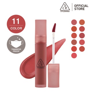 Hình ảnh Son Kem 3CE Cho Viền Môi Mờ Ảo Không Lem Khi Đeo Khẩu Trang 3CE Blur Water Tint 4.6g | Official Store Transferproof Lip Make up Cosmetic