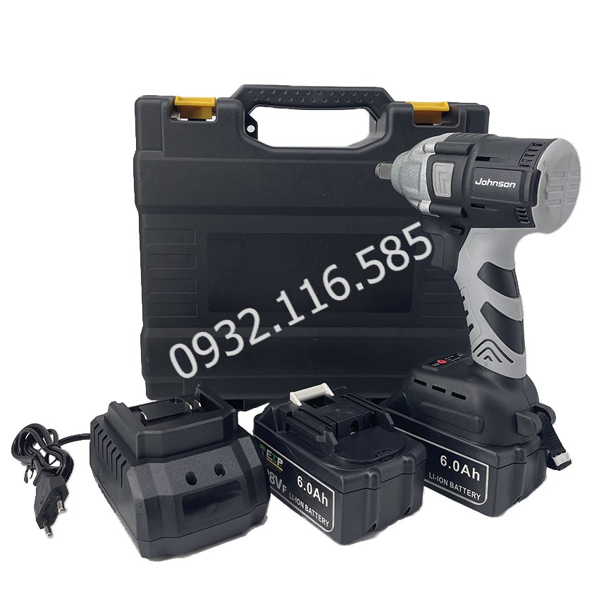 [HOT] Máy Siết Bulong JOHNSON, KENTO 128V Không Chổi Than Pin 10 Cell, 3 CHỨC NĂNG KHOAN, SIẾT BULONG, BẮN VÍT BH 1-1