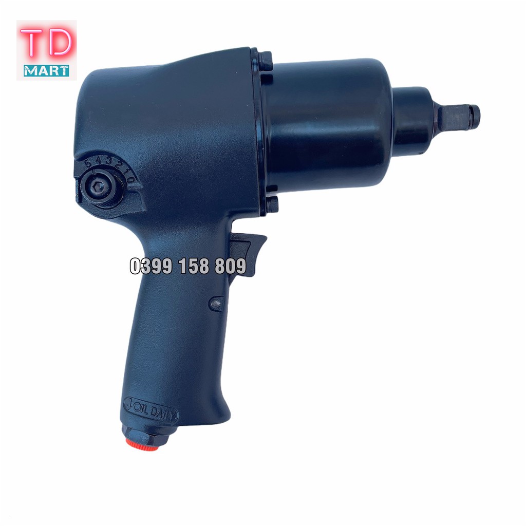 Súng Bắn Ốc Bằng Hơi TOP - Made In Taiwan, 2 Búa Tặng kèm 8 đầu khẩu cao cấp