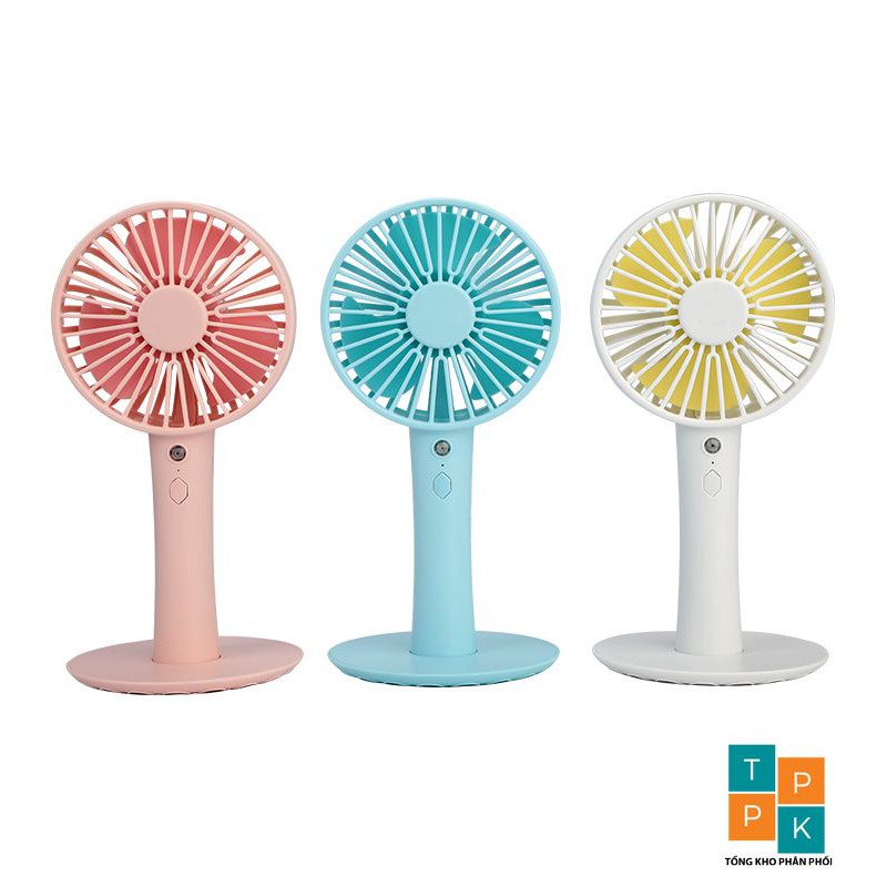Quạt Cầm Tay Mini 3 Cấp Độ Kèm Theo Gương Trang Điểm 2:1 – Pin Trâu Đến 8h Sử Dụng Liên Tục #4