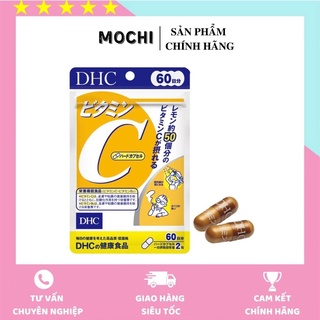 Hình ảnh Viên Uống Bổ Sung Vitamin C DHC Nhật Bản (Túi 120 viên/60 ngày).