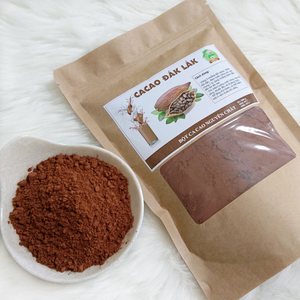 [Mã 159FMCG giảm 7% đơn 500K] 500gr Bột Ca Cao Organic ĐăkLăk loại 1 nguyên chất ( bột cacao)