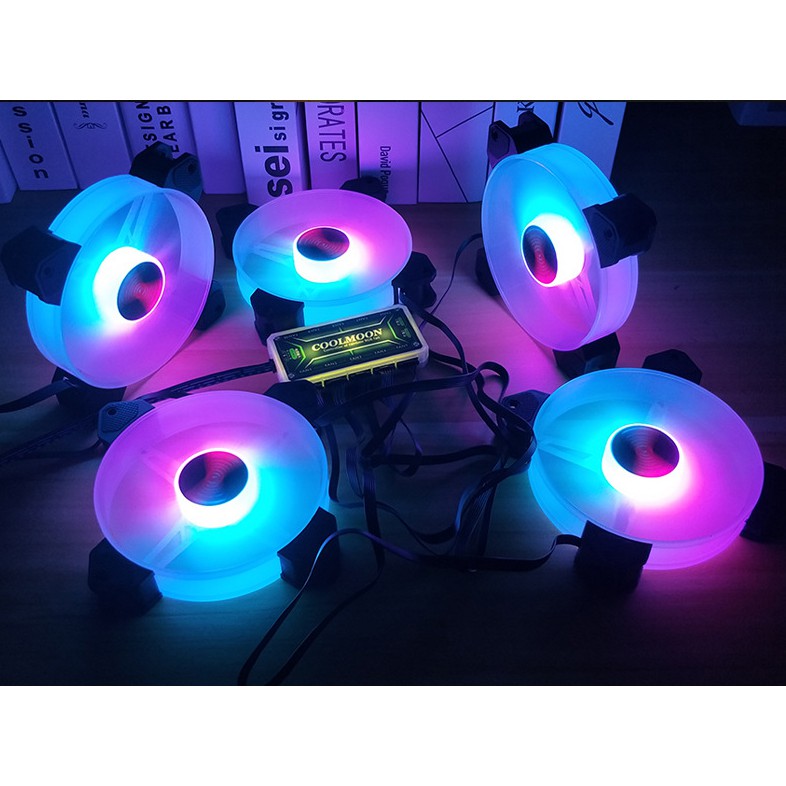 COMBO 3 Fan Coolmon Y1 kèm Hub và Remote #5