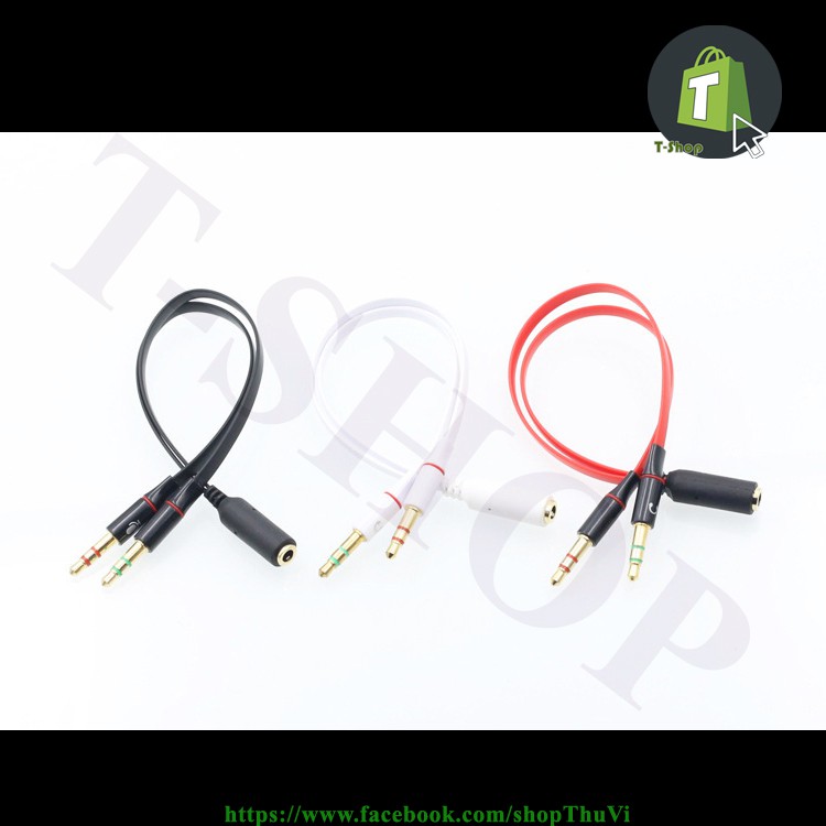 Jack chuyển đổi tai nghe 3.5 sang Audio & Mic #5