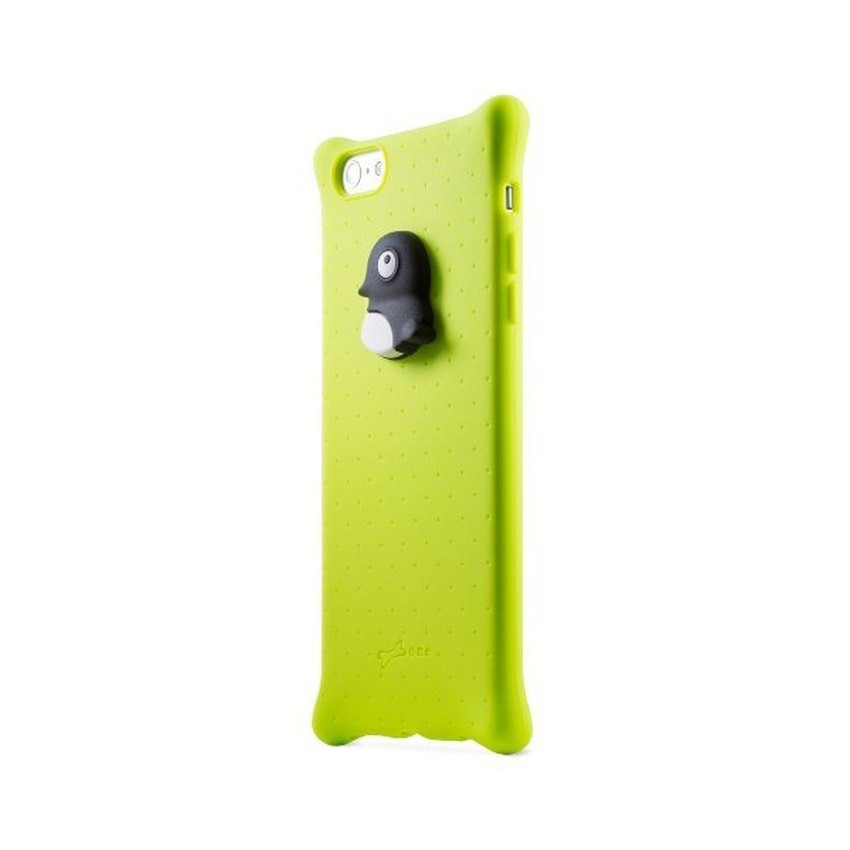 Ốp lưng Bone Phone Bubble 6 Plus Penguin (Xanh)