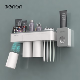 Hình ảnh Kệ nhả kem đánh răng kèm bàn chải MENON AEON 208 - hàng cao cấp (tùy ý lựa chọn loại)