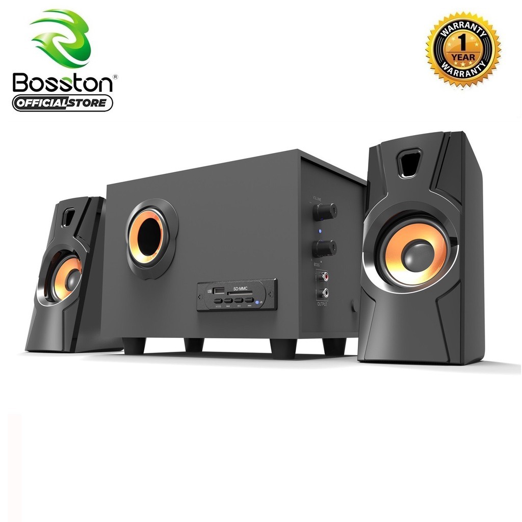 Loa vi tính 2.1 kiêm Bluetooth USB thẻ nhớ Bosston T3500-BT 20W #2