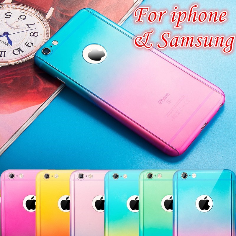 Ốp lưng nhiều màu cho iPhone/Samsung#