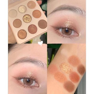 Bảng Phấn Mắt Guicami Màu Nude Lì Lấp Lánh Lâu Trôi Muadongbiengioi
