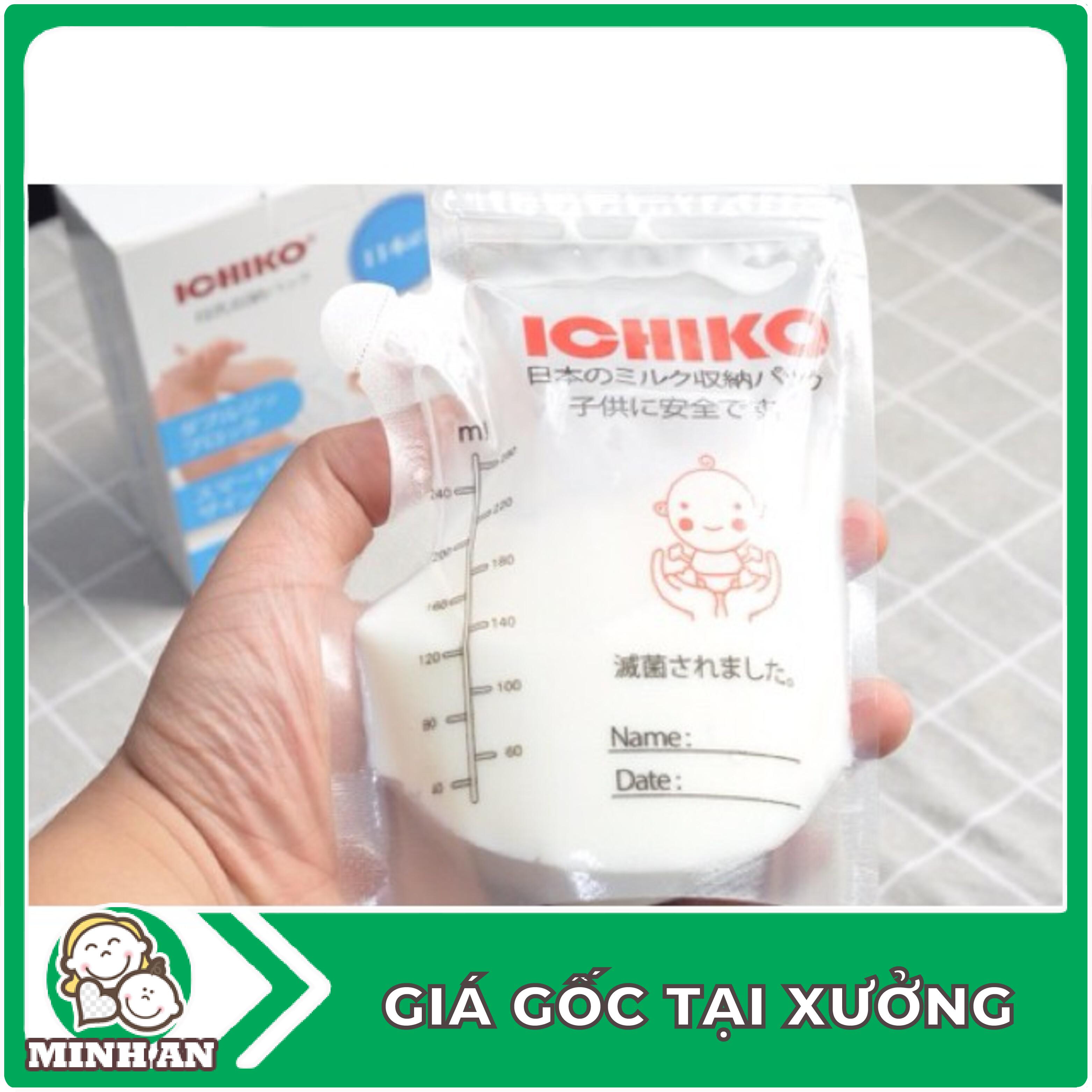 Bộ Túi Trữ Sữa Nhật Bản ICHIKO 250ml - Tiện lợi, an toàn bảo quản ngăn lạnh #2