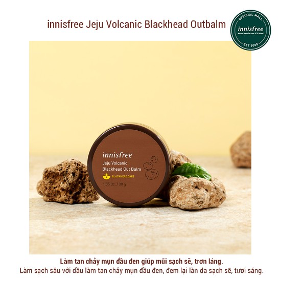 Sáp làm sạch mụn đầu đen innisfree Jeju Volcanic Blackhead Out Balm 30g #5