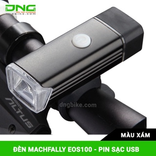 Hình ảnh (Chính Hãng) Đèn pha xe đạp pin sạc MACHFALLY EOS100, dung lượng pin 1200mAh Giá rẻ