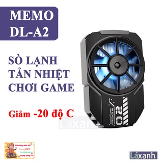 Hình ảnh MEMO DLA2 || Sò lạnh quạt tản nhiệt điện thoại chính hãng MEMO DLA2 dành cho Game PUBG Livestream bán hàng facebook