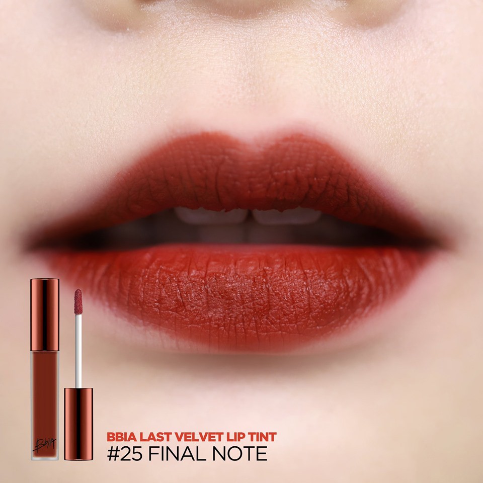 Son kem lì Bbia Last Velvet Lip Tint Version 5 5g (5 màu)21 R #8