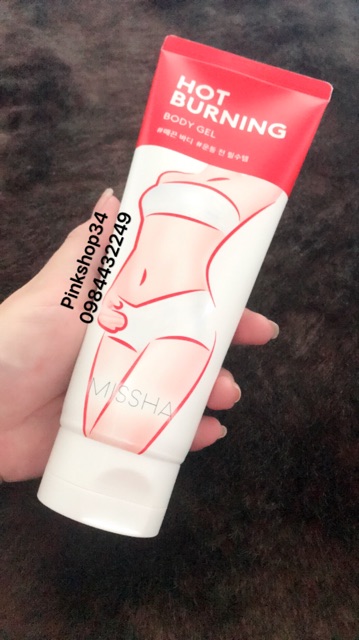Gel tan mỡ body Missha Hot Burning Perfect Body Gel #6