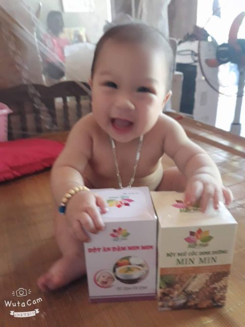 Bột ăn dặm MIN MIN với rau củ sạch 100% #7