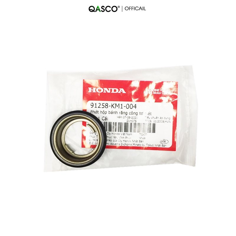 Phớt hộp bánh răng công tơ mét HONDA dùng cho nhiều xe (91258KM1004)