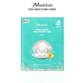 Hình ảnh Mặt nạ thạch ngọc trai, dưỡng trắng JMSolution Marine Luminous Pearl Hydrogel Mask Pearl 30g