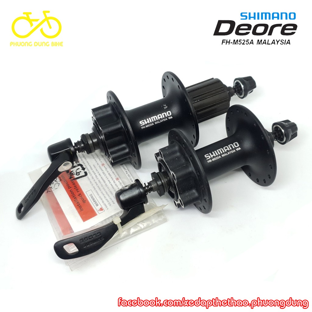Moay ơ (Hub) xe đạp Shimano DEORE 525