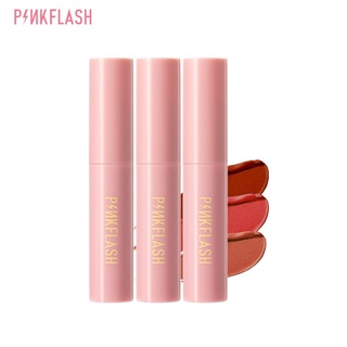 Hình ảnh Set son lì PINKFLASH Kiss Air Matte Liquid chống nước và sử dụng kép cho má hồng 60g (302+304+306)