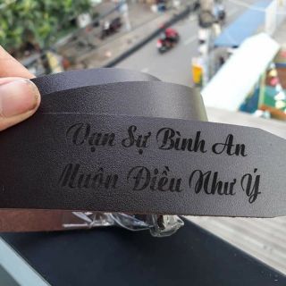 Thắt lưng khắc Theo yêu cầu