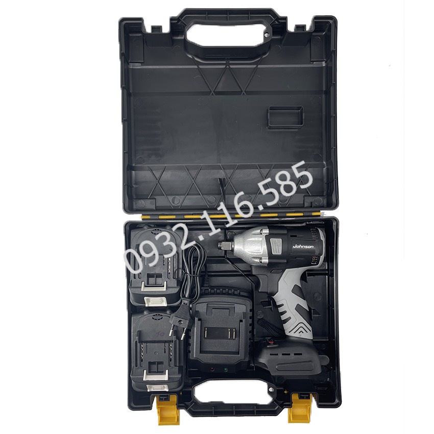 [HOT] Máy Siết Bulong JOHNSON, KENTO 128V Không Chổi Than Pin 10 Cell, 3 CHỨC NĂNG KHOAN, SIẾT BULONG, BẮN VÍT BH 1-1
