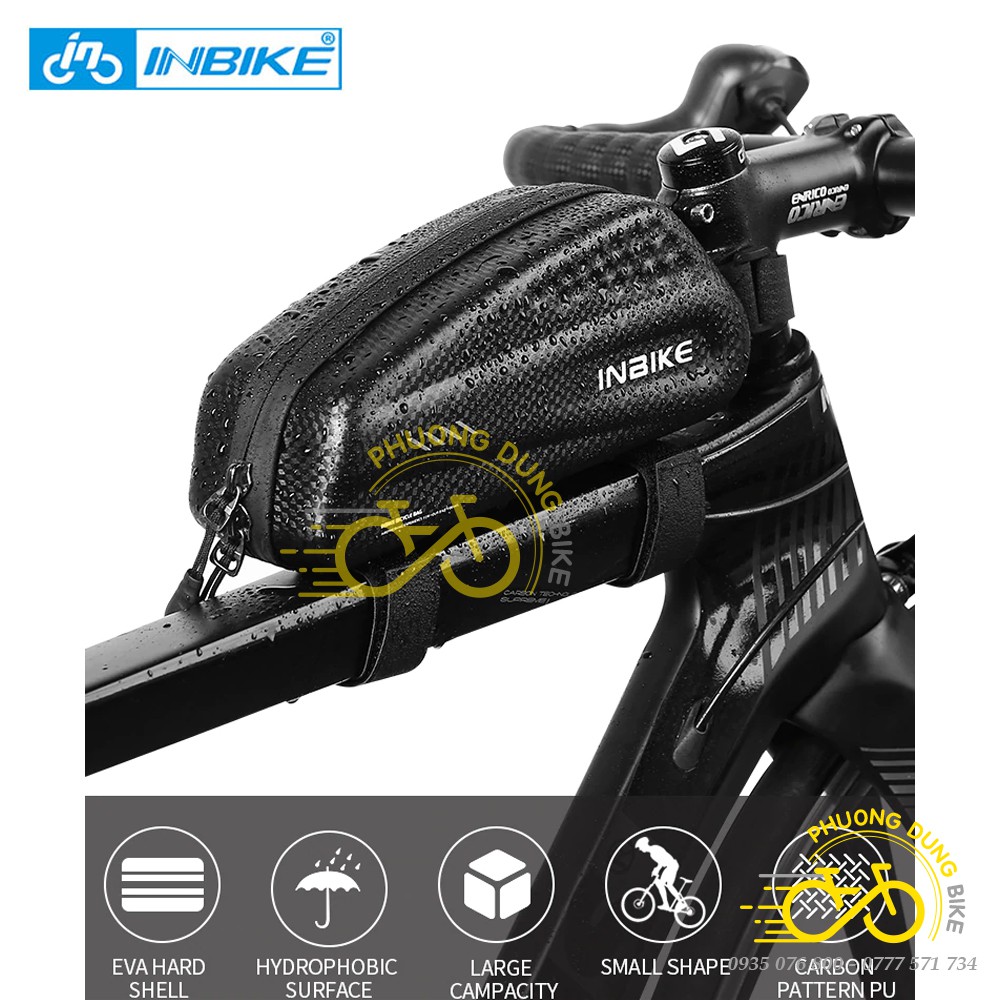 Túi treo khung sườn hộp cứng xe đạp INBIKE IB297