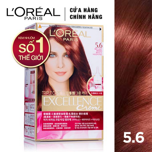 Màu nhuộm dưỡng tóc phủ bạc L'Oreal Paris Excellence Crème 172ml #7