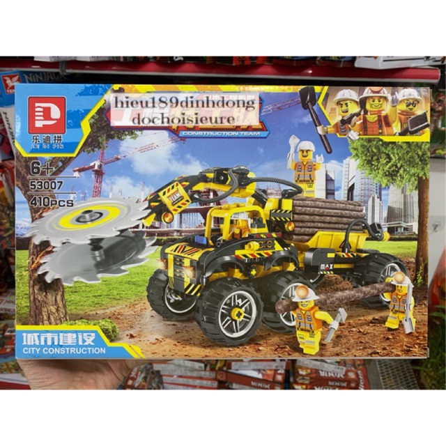 Lắp ráp xếp hình 53007 : oto