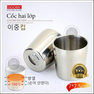 Hình ảnh Set 4 cốc inox chân không cách nhiệt GGOMI - Hàng nhập khẩu Hàn Quốc