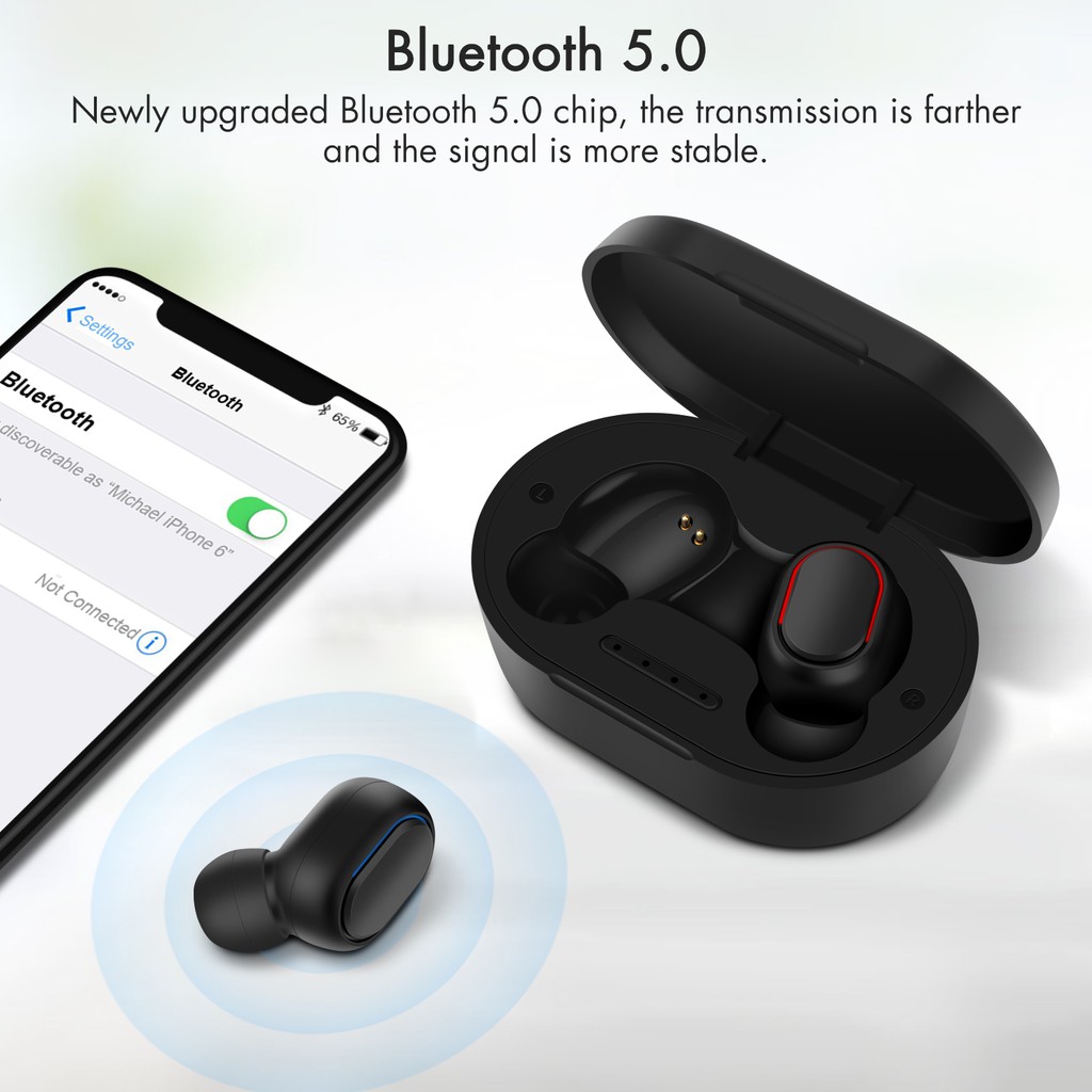 Tai nghe không dây bluetooth 5.0 tích hợp micro cao cấp chất lượng cao #6