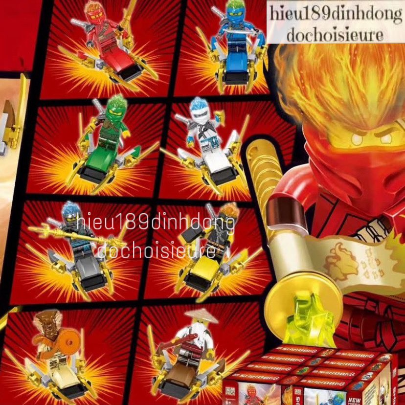 Lắp ráp xếp hình ninjago 61016