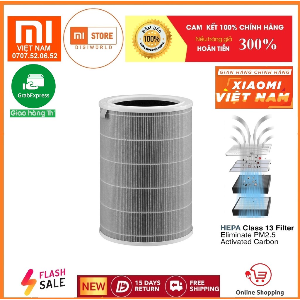 Lõi lọc không khí thay thế Xiaomi / Dùng cho tất cả các dòng AIR PURIFIER Xiaomi / Hàng Digiworld #8