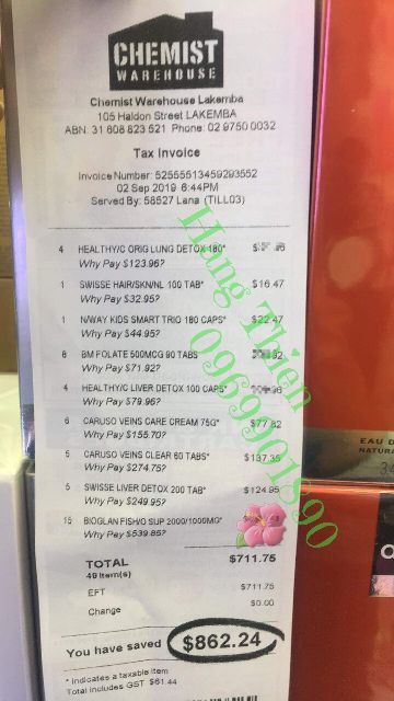 Blackmores Folate 500mcg bổ sung axit folic cho bà bầu_ 90 viên #6
