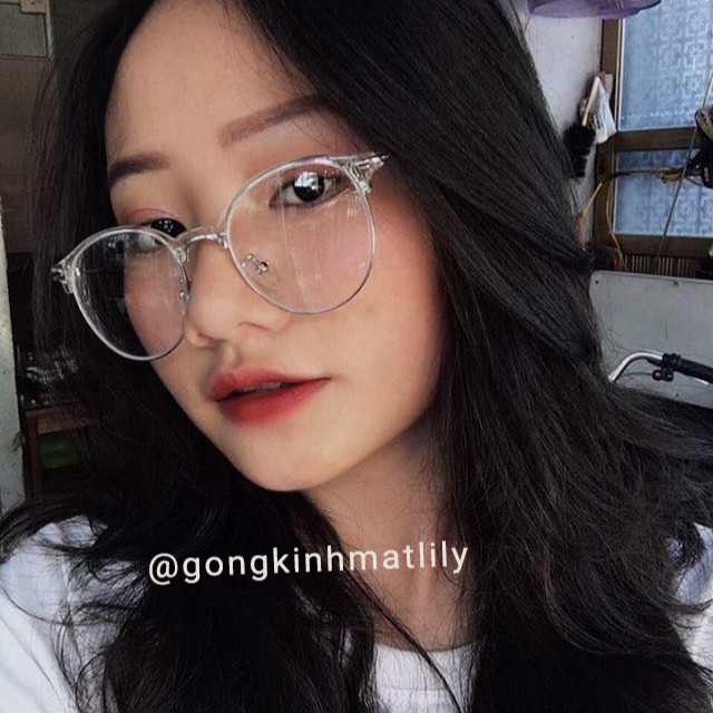Gọng kính cận tròn kim loại thời trang nữ Lilyeyewear 2736 nhiều màu #8