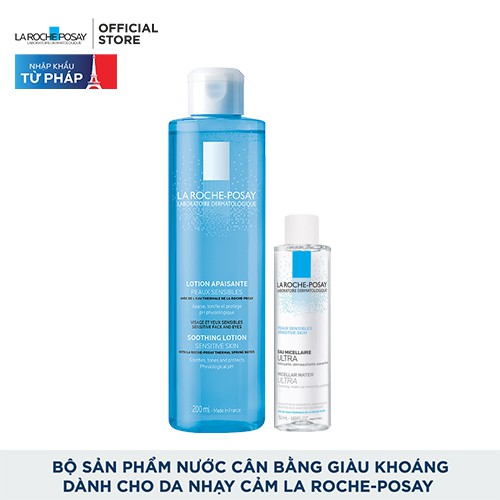 Bộ sản phẩm nước cân bằng giàu khoáng dành cho da nhạy cảm La Roche-Posay Soothing Lotion Sensitive Skin #4