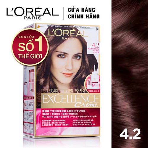 Màu nhuộm dưỡng tóc phủ bạc L'Oreal Paris Excellence Crème 172ml #7