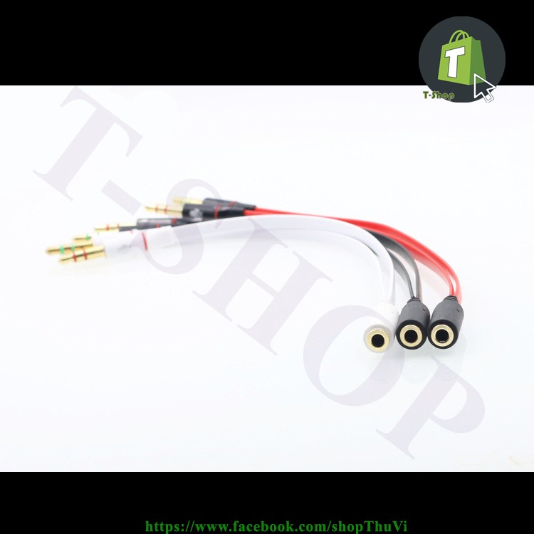 Jack chuyển đổi tai nghe 3.5 sang Audio & Mic #5