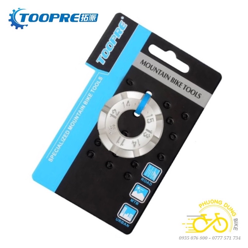 Dụng cụ cân, rút căm vành xe đạp TOOPRE